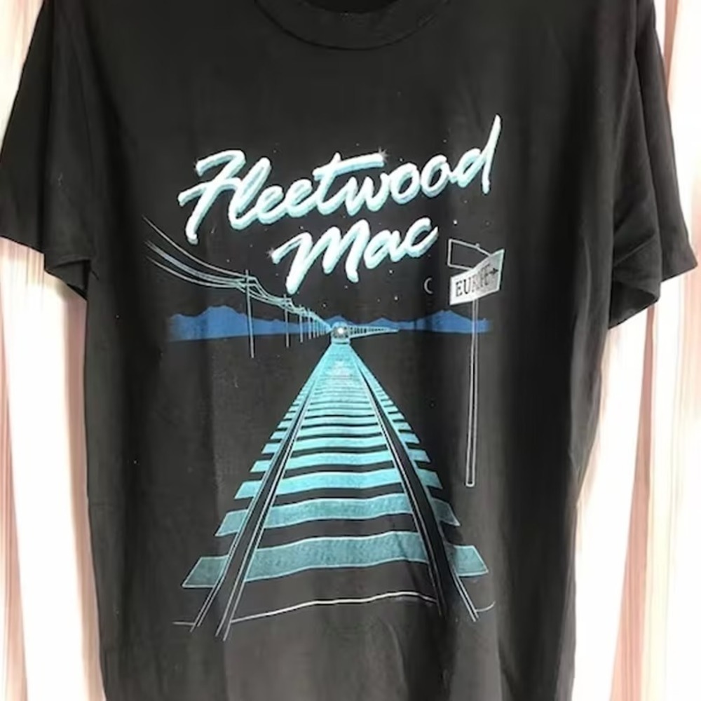 Fleetwood Mac Shirt Fleetwood Mac Europe 1988 Tour Shirt
